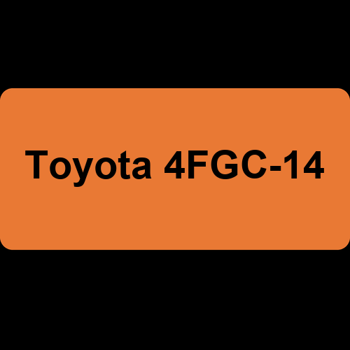 Toyota 4FGC-14